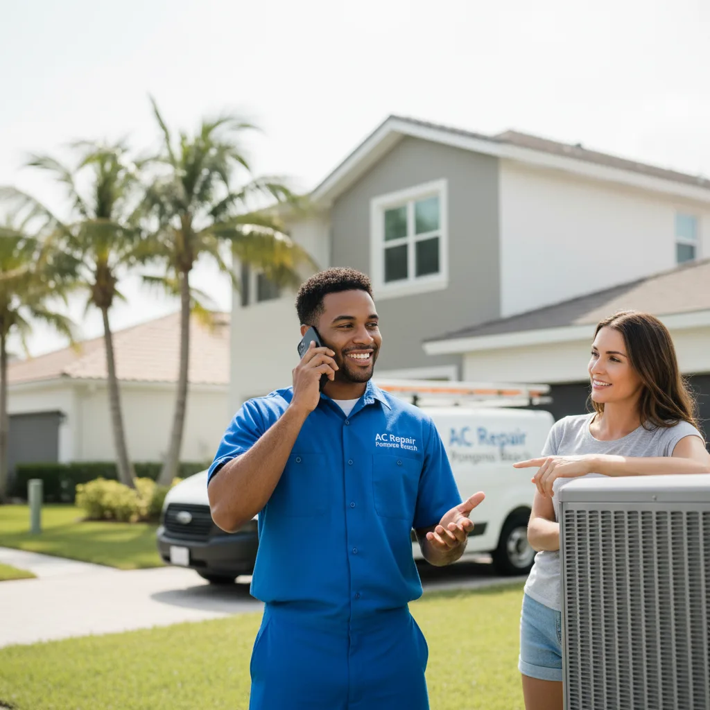 AC Repair Pompano Beach customer support in Garden Grove
